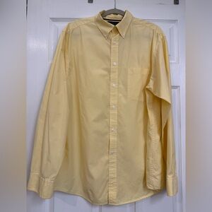 Roundtree & Yorke Gingham Dress Shirt Large